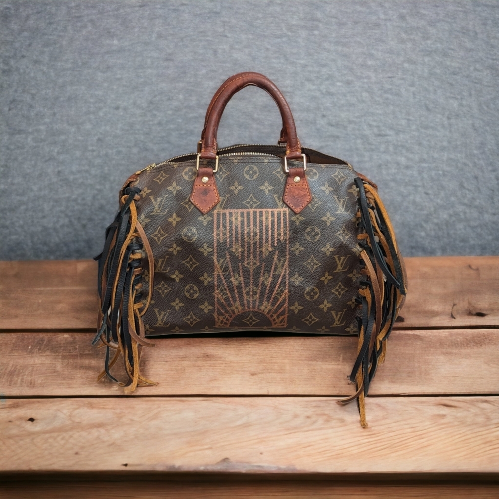 Upcycled Louis Vuitton Speedy 30